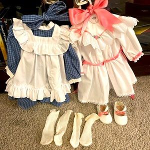 Vintage Pleasant company Samantha play dress and tea dress